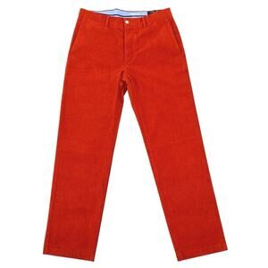 Polo Ralph Lauren Red Corduroy Trousers | Classic Fit | Americana Heritage Prep